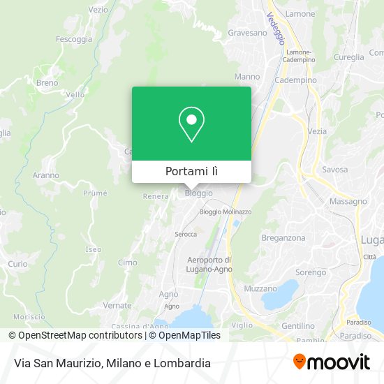 Mappa Via San Maurizio