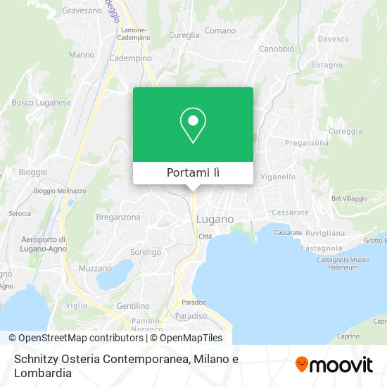 Mappa Schnitzy Osteria Contemporanea