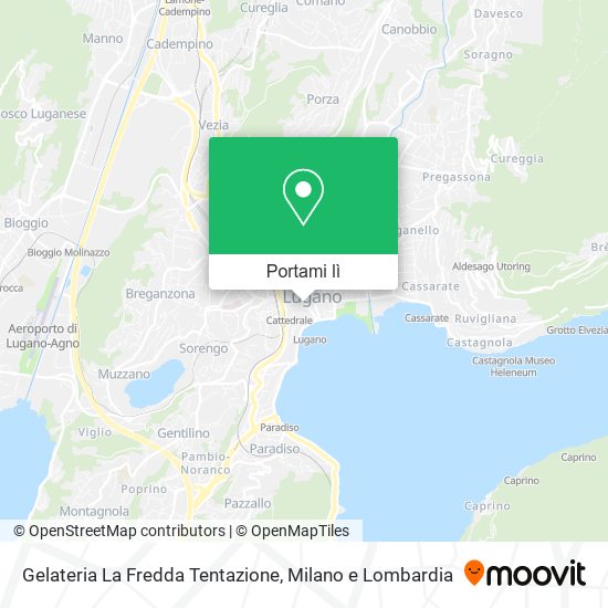 Mappa Gelateria La Fredda Tentazione