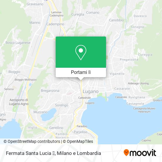 Mappa Fermata Santa Lucia 