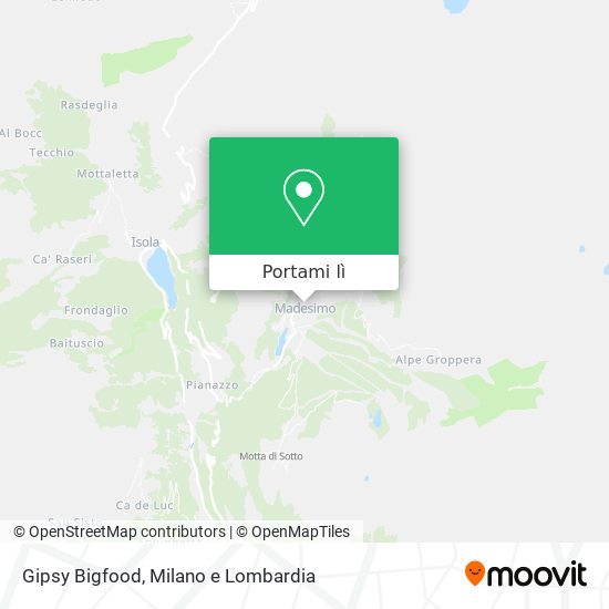 Mappa Gipsy Bigfood