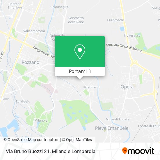 Mappa Via Bruno Buozzi 21