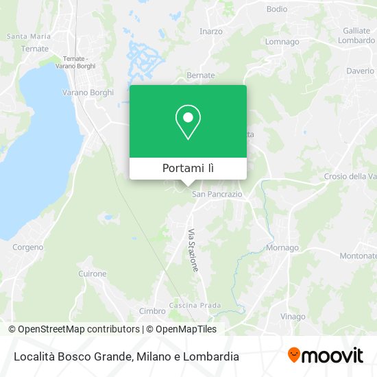 Mappa Località Bosco Grande