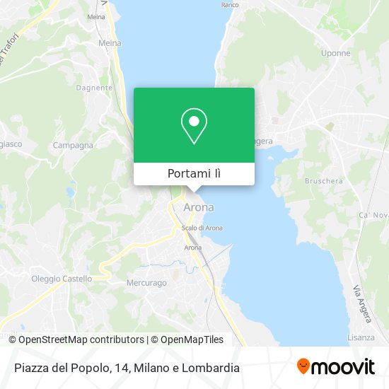 Mappa Piazza del Popolo, 14