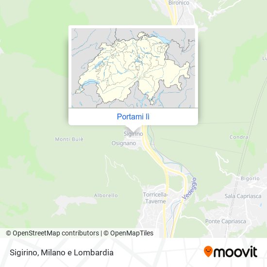 Mappa Sigirino