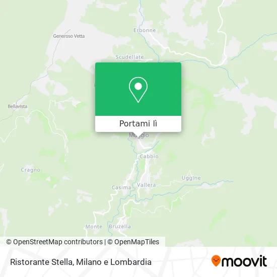 Mappa Ristorante Stella