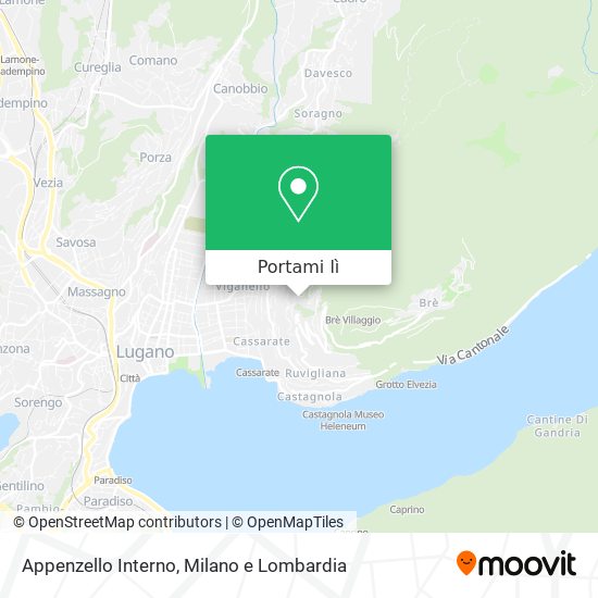 Mappa Appenzello Interno