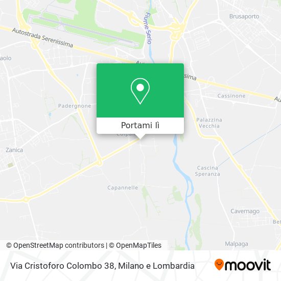 Mappa Via Cristoforo Colombo 38