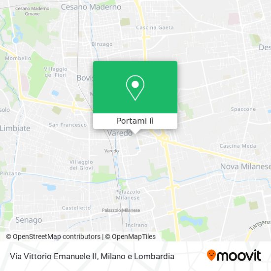 Mappa Via Vittorio Emanuele II