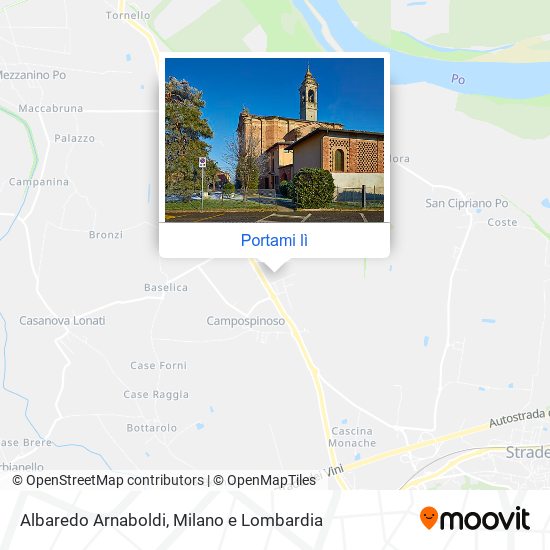 Mappa Albaredo Arnaboldi