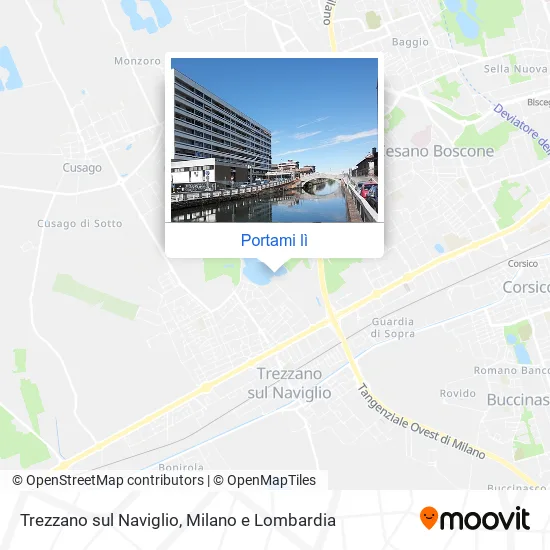 Mappa Trezzano sul Naviglio