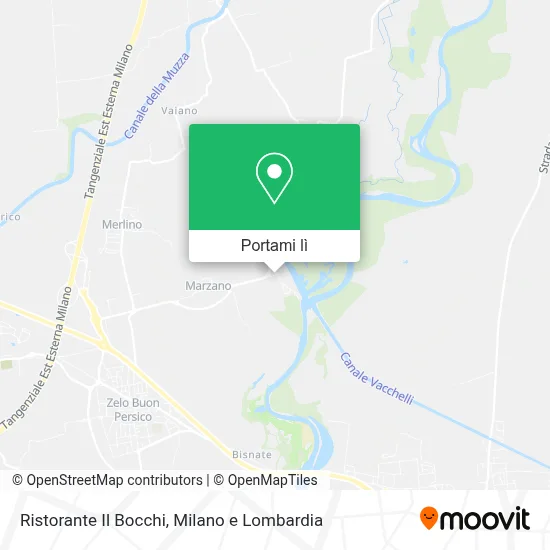 Mappa Ristorante Il Bocchi