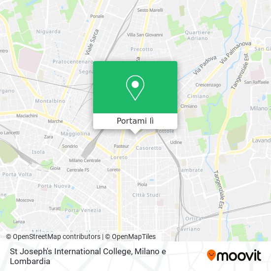 Mappa St Joseph's International College