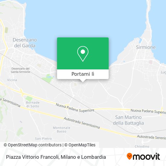 Mappa Piazza Vittorio Francoli