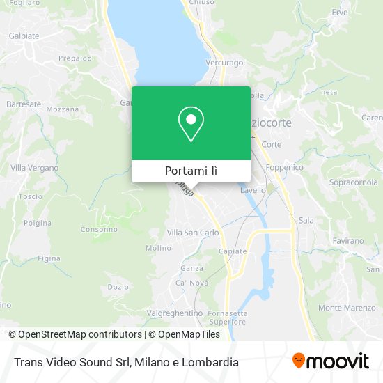 Mappa Trans Video Sound Srl