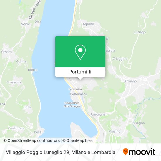 Mappa Villaggio Poggio Luneglio 29