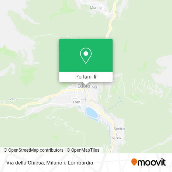Mappa Via della Chiesa