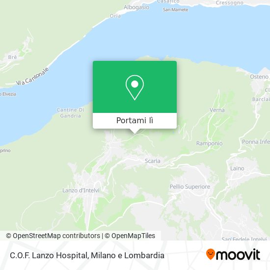 Mappa C.O.F. Lanzo Hospital