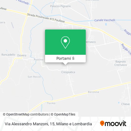 Mappa Via Alessandro Manzoni, 15