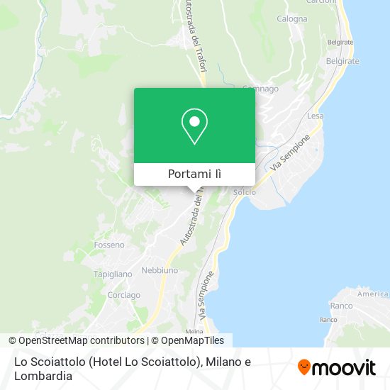 Mappa Lo Scoiattolo (Hotel Lo Scoiattolo)