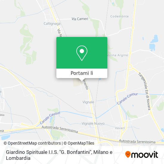 Mappa Giardino Spirituale I.I.S. "G. Bonfantini"