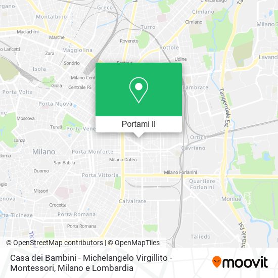 Mappa Casa dei Bambini - Michelangelo Virgillito - Montessori