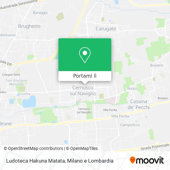 Mappa Ludoteca Hakuna Matata