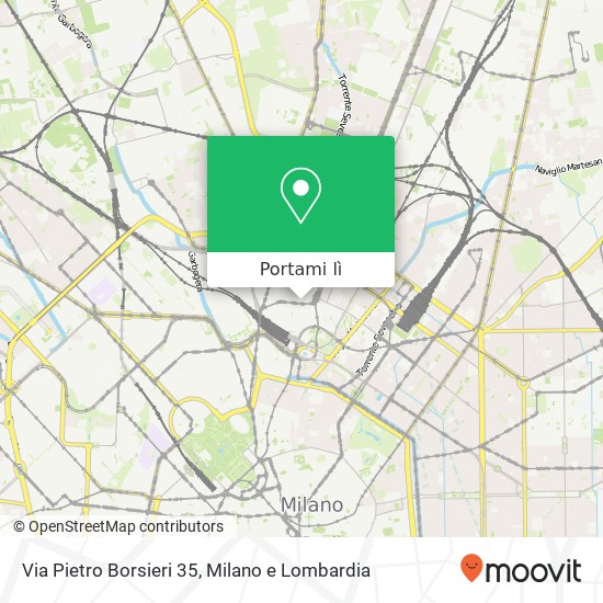 Mappa Via Pietro Borsieri  35
