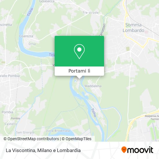 Mappa La Viscontina