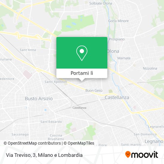 Mappa Via Treviso, 3