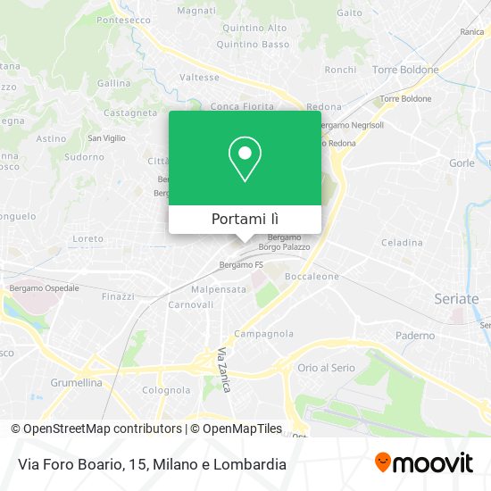 Mappa Via Foro Boario, 15