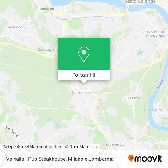 Mappa Valhalla - Pub Steakhouse