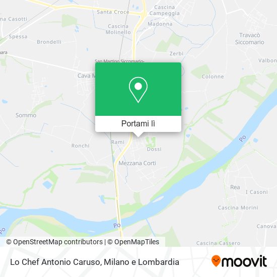 Mappa Lo Chef Antonio Caruso