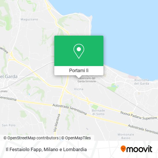 Mappa Il Festaiolo Fapp
