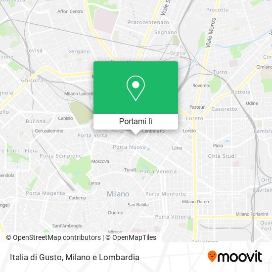 Mappa Italia di Gusto