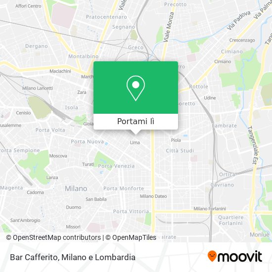 Mappa Bar Cafferito