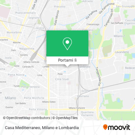 Mappa Casa Mediterraneo