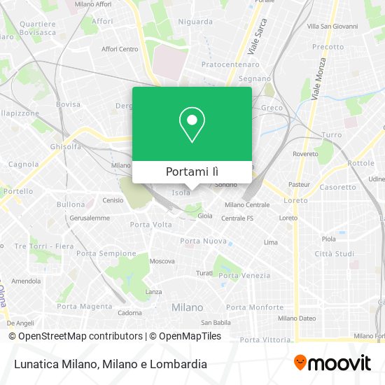 Mappa Lunatica Milano