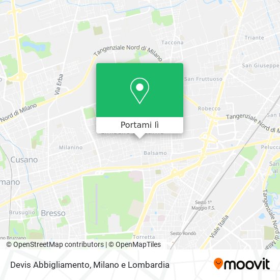 Mappa Devis Abbigliamento