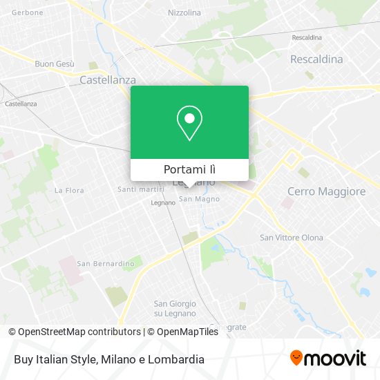 Mappa Buy Italian Style