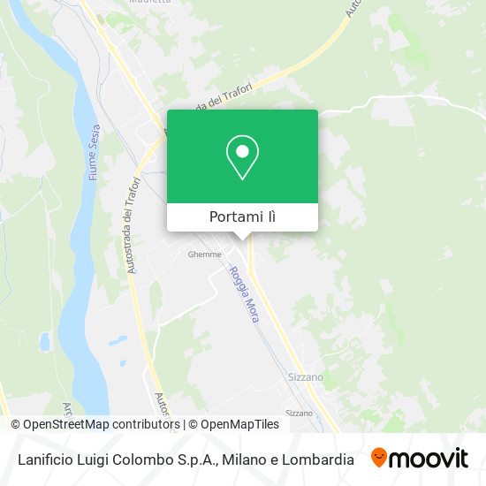 Mappa Lanificio Luigi Colombo S.p.A.