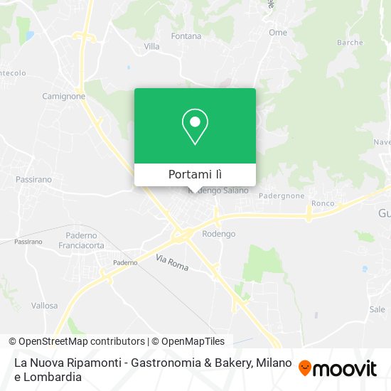Mappa La Nuova Ripamonti - Gastronomia & Bakery