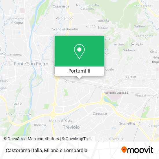 Mappa Castorama Italia