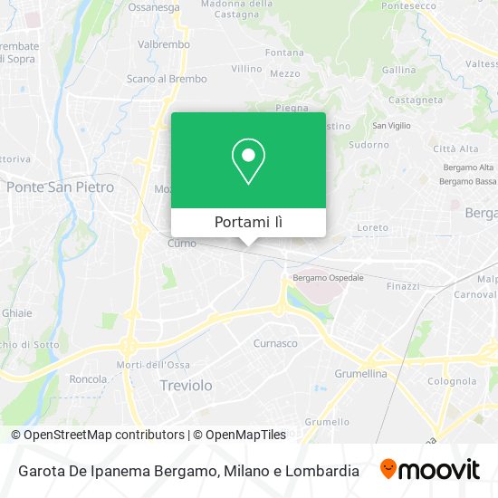 Mappa Garota De Ipanema Bergamo
