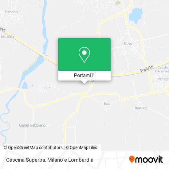 Mappa Cascina Superba