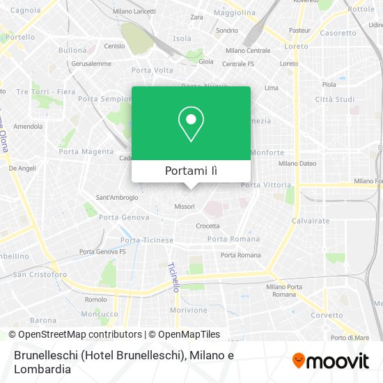 Mappa Brunelleschi (Hotel Brunelleschi)
