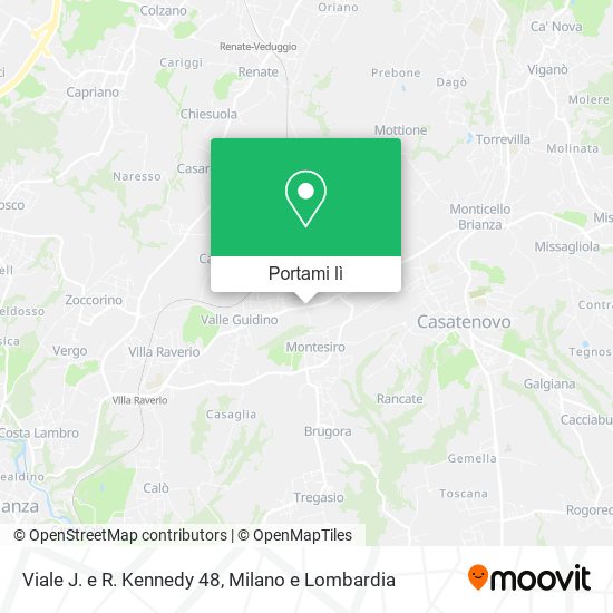 Mappa Viale J. e R. Kennedy 48