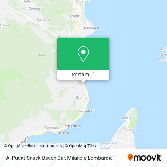 Mappa Al Puunt-Snack Beach Bar
