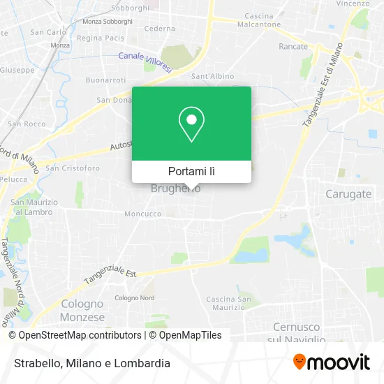 Mappa Strabello