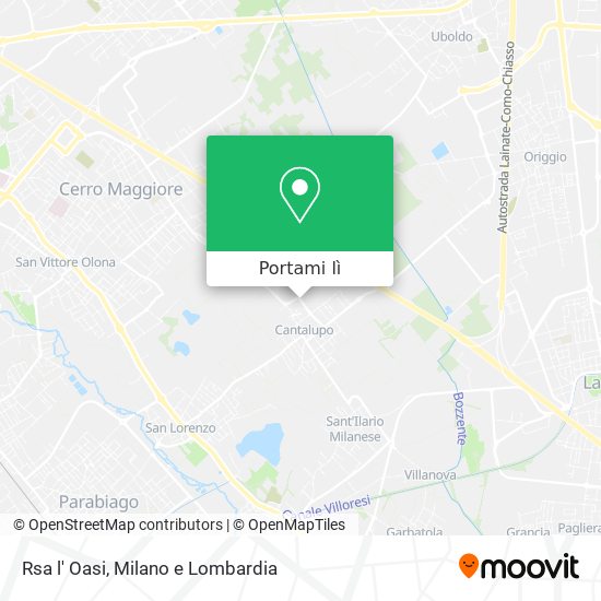 Mappa Rsa l' Oasi